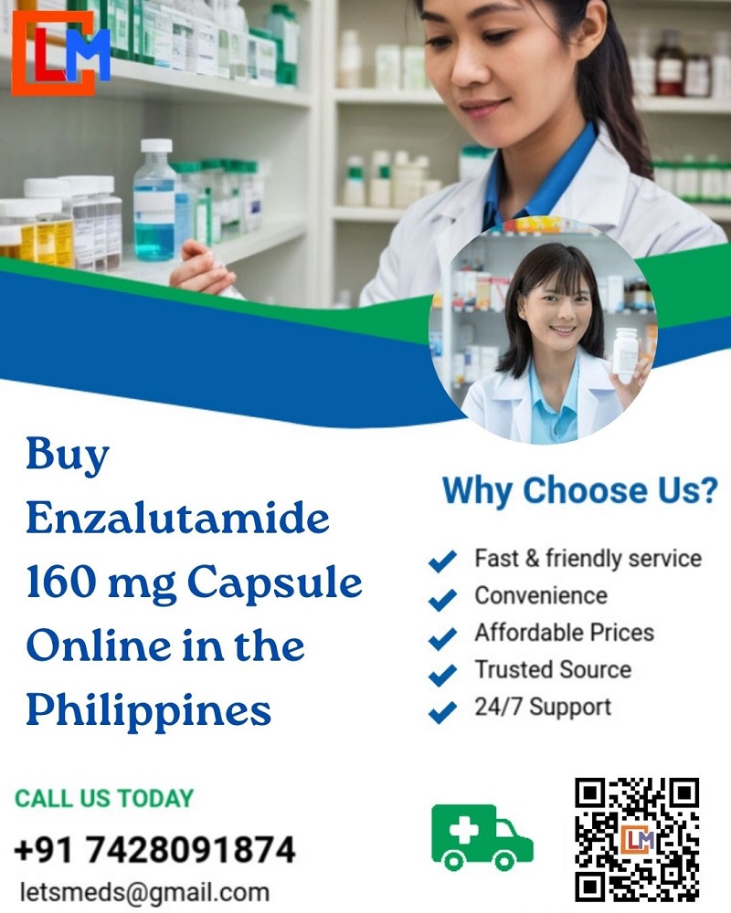 Buy Enzalutamide 160 mg Capsule Online Manila Philippines