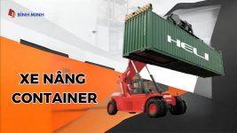 Xe nang container binh minh